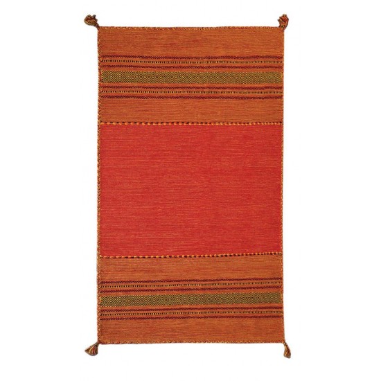 ΧΑΛΙ ANTIQUE KILIM  ΧΕΙΡΟΠΟΙΗΤΟ 4080 RUST - 070X190  NewPlan