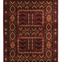 ΧΑΛΙ PERSIA 2273 BURGUNDY ΜΕ ΚΡΟΣΣΙ - 250X300  NewPlan