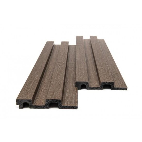 PS PANEL  ΜΕ 3D ΠΗΧΑΚΙΑ 44 RESIDENCE 21/122 mm BROWN OAK NewPlan