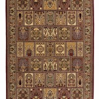 ΧΑΛΙ PERSIA 6283 BURGUNDY ΜΕ ΚΡΟΣΣΙ - 133X190  NewPlan