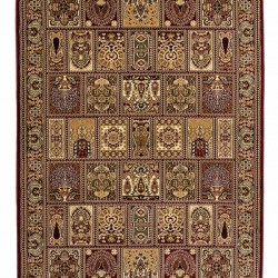 ΧΑΛΙ PERSIA 6283 BURGUNDY ΜΕ ΚΡΟΣΣΙ - 133X190  NewPlan