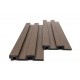 PS PANEL  ΜΕ 3D ΠΗΧΑΚΙΑ 08 RESIDENCE 21/122 mm DARK BROWN OAK NewPlan