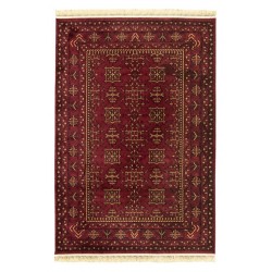 ΧΑΛΙ PERSIA   315 BURGUNDY ΜΕ ΚΡΟΣΣΙ - SET067(2x140,1x200)  NewPlan