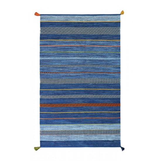 ΧΑΛΙ ANTIQUE KILIM  ΧΕΙΡΟΠΟΙΗΤΟ 7070 BLUE - 070X140  NewPlan