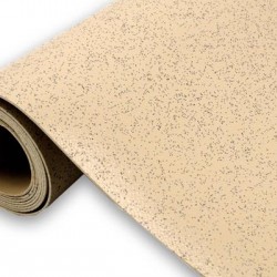 ΑΝΤΙΟΛΙΣΘΗΡΟ ΠΛΑΣΤΙΚΟ ΔΑΠΕΔΟ 1.5mm SPARKLE BEIGE  2M NewPlan