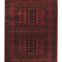 ΧΑΛΙ PERSIA 2288 BURGUNDY ΜΕ ΚΡΟΣΣΙ - 080X150  NewPlan