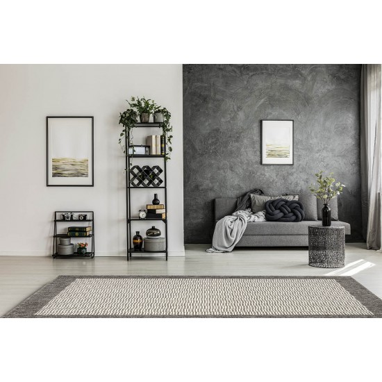 ΧΑΛΙ ETHNIK  9825D GREY-ECRU - 160X230  NewPlan