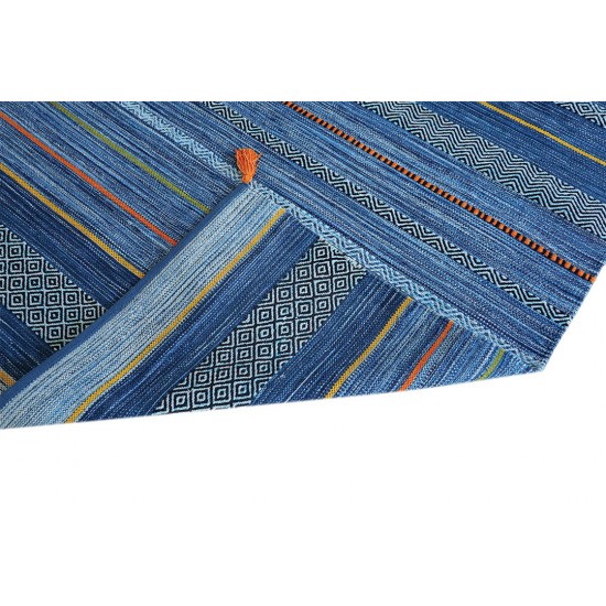 ΧΑΛΙ ANTIQUE KILIM  ΧΕΙΡΟΠΟΙΗΤΟ 7070 BLUE - 070X140  NewPlan