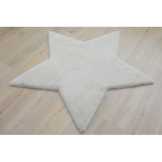 ΧΑΛΙ PUFFY FC3B BEIGE STAR ANTISLIP - 120X120  NewPlan