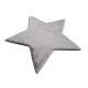 ΧΑΛΙ PUFFY FC6 LIGHT GREY STAR ANTISLIP - 160X160  NewPlan