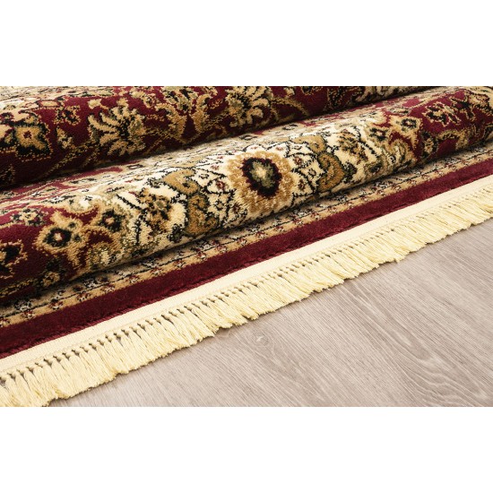 ΧΑΛΙ PERSIA 1019 BURGUNDY ΜΕ ΚΡΟΣΣΙ - 160X230  NewPlan