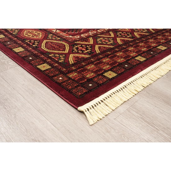 ΧΑΛΙ PERSIA 2273 BURGUNDY ΜΕ ΚΡΟΣΣΙ - 250X300  NewPlan