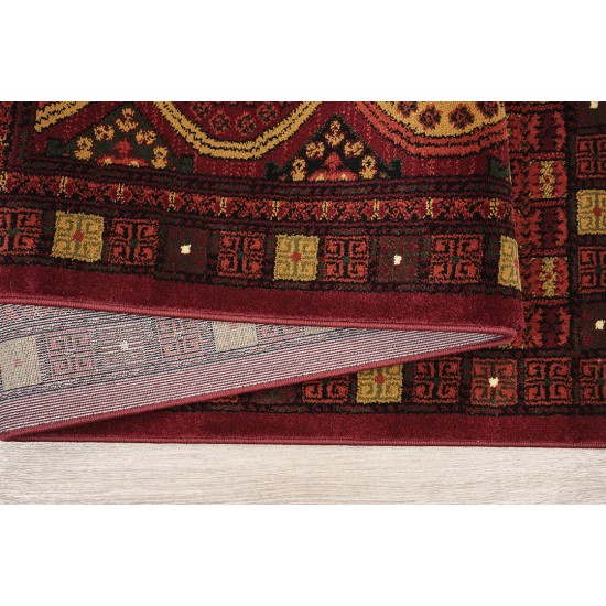 ΧΑΛΙ PERSIA 2273 BURGUNDY ΜΕ ΚΡΟΣΣΙ - 160X230  NewPlan