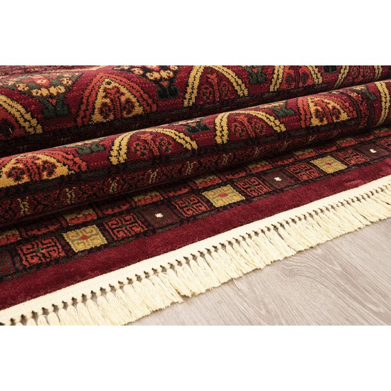 ΧΑΛΙ PERSIA 2273 BURGUNDY ΜΕ ΚΡΟΣΣΙ - 250X300  NewPlan