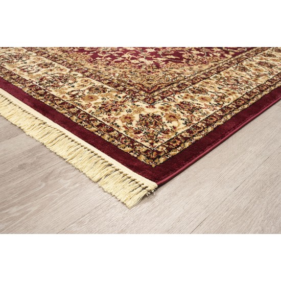 ΧΑΛΙ PERSIA 5649 BURGUNDY ΜΕ ΚΡΟΣΣΙ - 160X230  NewPlan