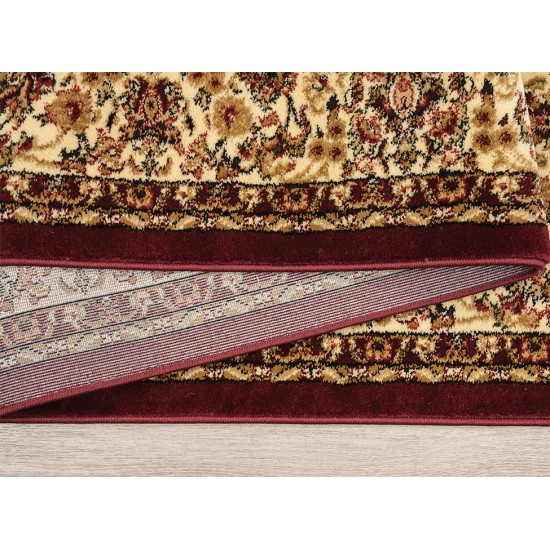 ΧΑΛΙ PERSIA 5649 BURGUNDY ΜΕ ΚΡΟΣΣΙ - 160X230  NewPlan