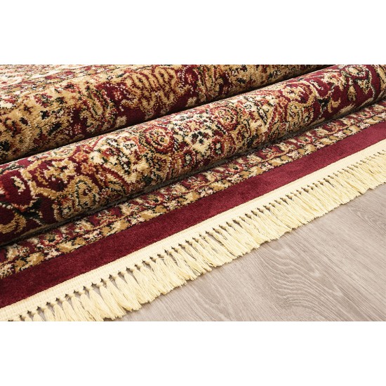 ΧΑΛΙ PERSIA 5649 BURGUNDY ΜΕ ΚΡΟΣΣΙ - 160X230  NewPlan