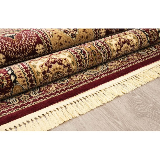 ΧΑΛΙ PERSIA 6283 BURGUNDY ΜΕ ΚΡΟΣΣΙ - 250X300  NewPlan