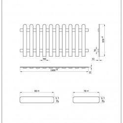 ΦΡΑΧΤΗΣ F169085 ΛΕΙΟΣ Μ180xΥ85cm NewPlan