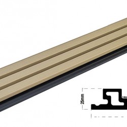 WPC PANEL 2ης ΓΕΝΙΑΣ ΜΕ 3D ΠΗΧΑΚΙΑ 25/147.5mm LIGHT OAK  5550 NewPlan