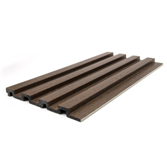 PS PANEL  ΜΕ 3D ΠΗΧΑΚΙΑ 44 RESIDENCE 21/122 mm BROWN OAK NewPlan